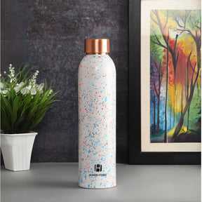 Human Hydro 100% Pure Copper Water Bottle With Multicolour