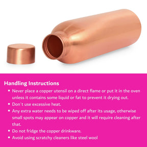 Human Hydro 100% Pure Copper Water Bottle