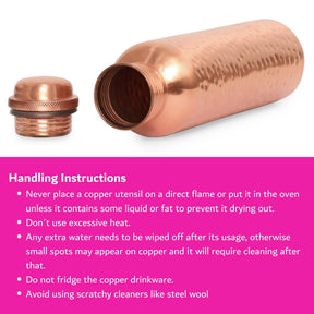 Human Hydro 100% Pure Copper Water Bottle